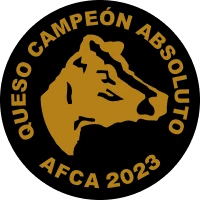 Campeón Absoluto Mejor Queso de Cantabria en premios AFCA 2023 para el queso ahumado Cerréu de Tresviso.