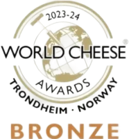 Medalla de Bronce en los World Cheese Awards 2023 en Trondheim, Noruega, otorgada al queso azul Picón de Tresviso elaborado por Javier Campo en Cantabria.